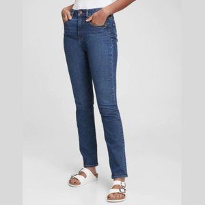 Gap High Rise Classic Straight Jeans, Size 29 (8R)